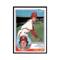 1983 Topps Marty Bystrom Baseball Cards #199