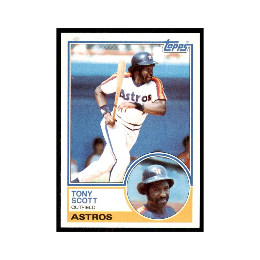 1983 Topps Tony Scott Baseball Cards #507