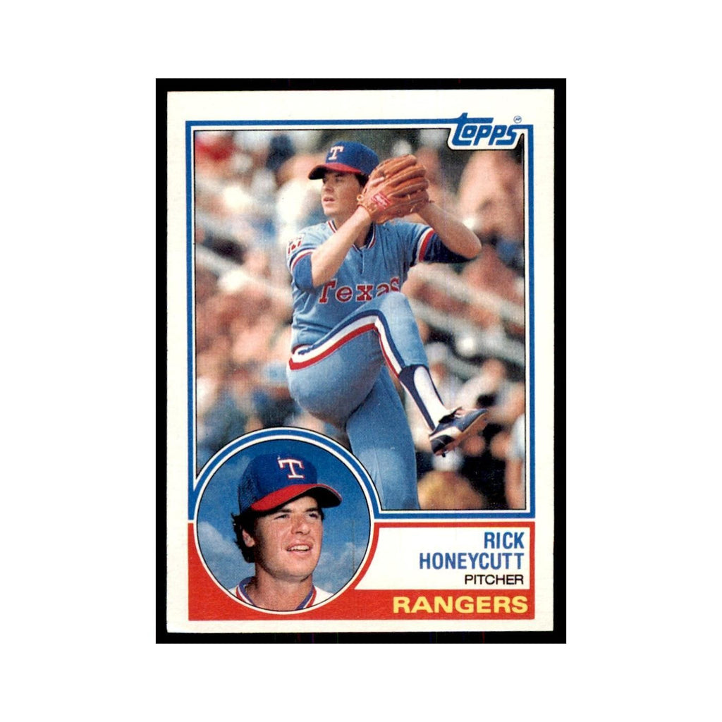 1983 Topps Rick Honeycutt Baseball Cards #557
