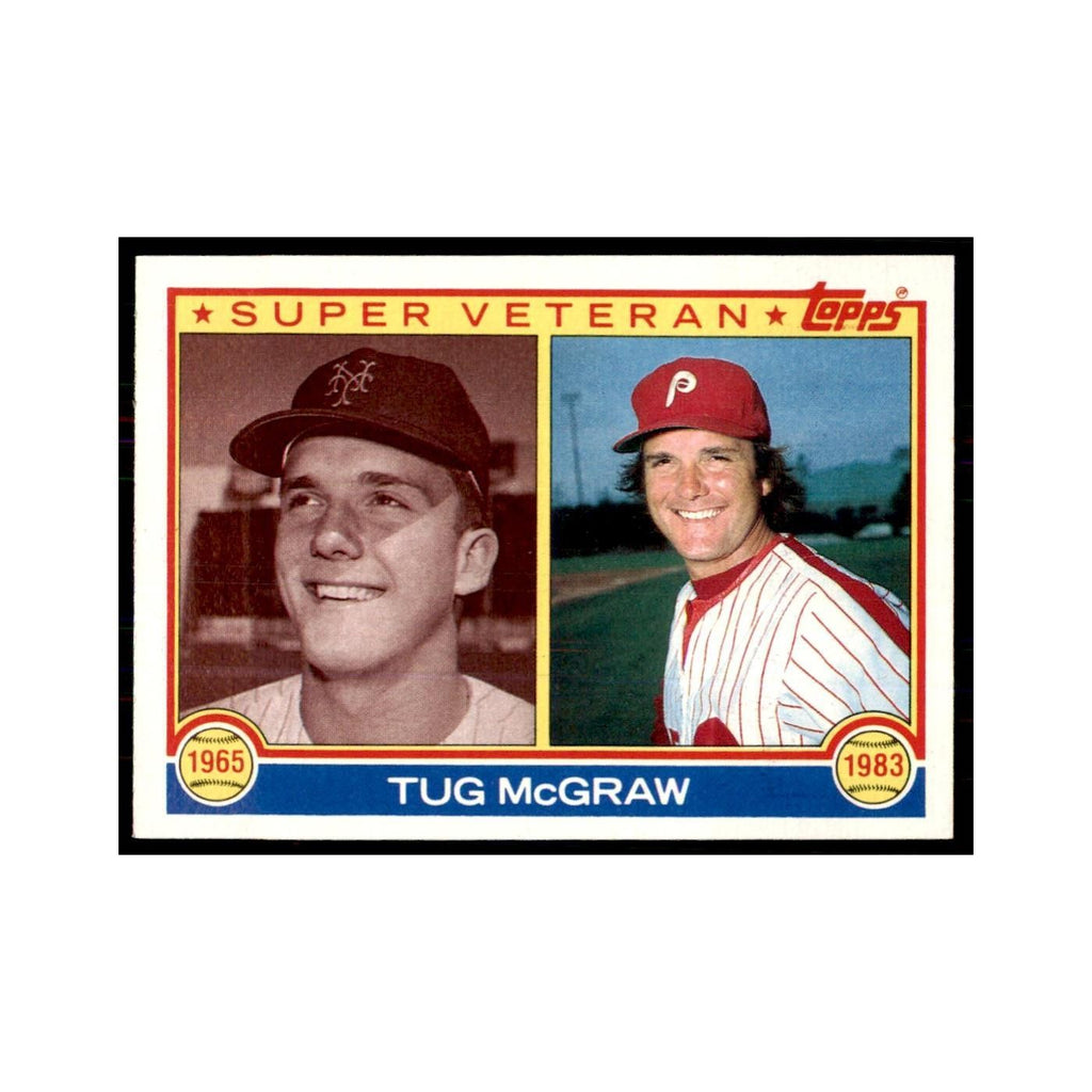 1983 Topps Tug McGraw Baseball Cards #511