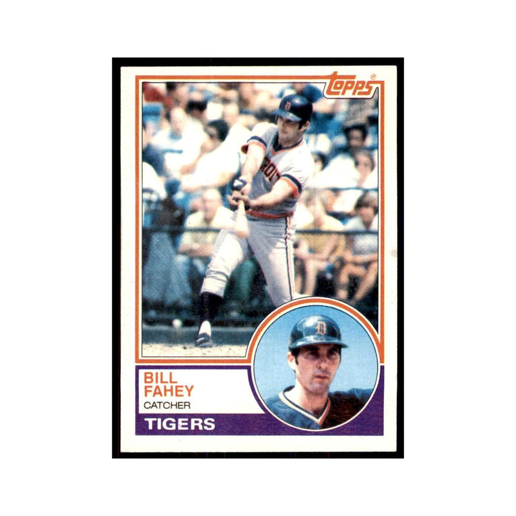 1983 Topps Bill Fahey Baseball Cards #196