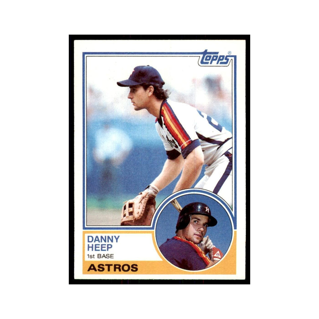 1983 Topps Danny Heep Baseball Cards #538