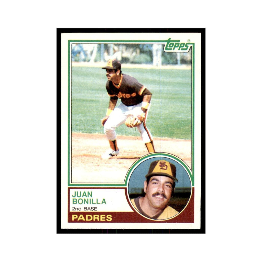 1983 Topps Juan Bonilla Baseball Cards #563