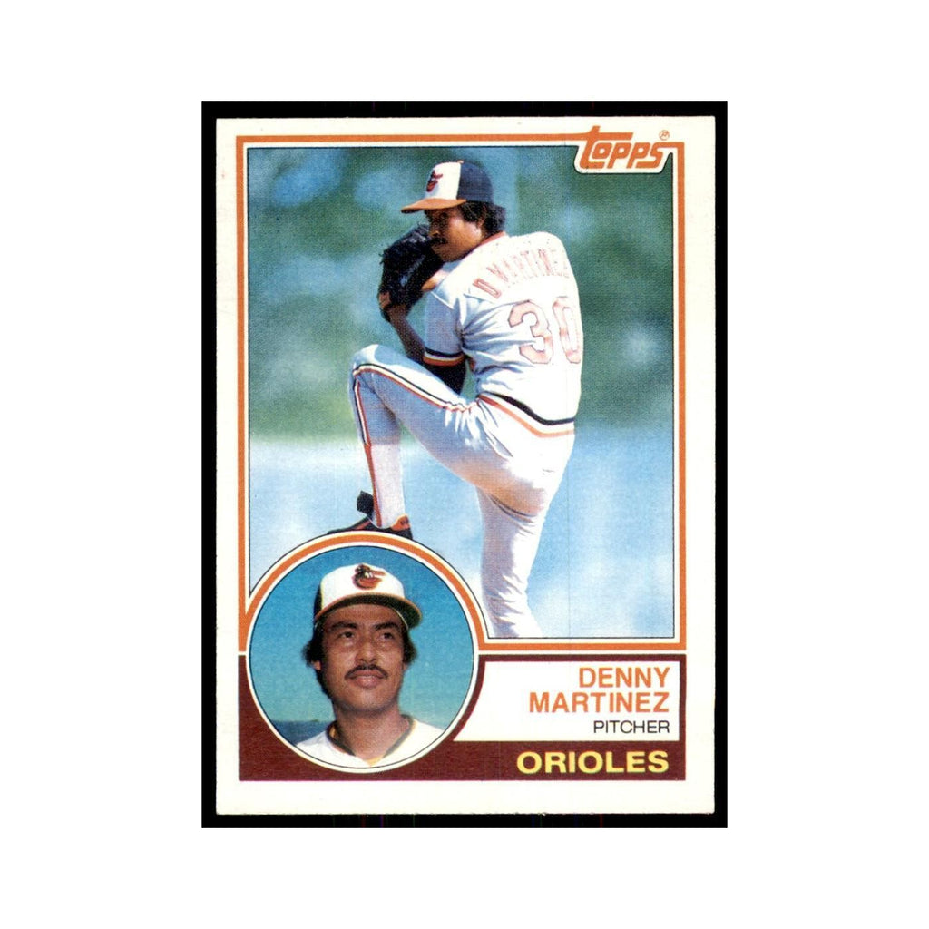 1983 Topps Denny Martinez Baseball Cards #553