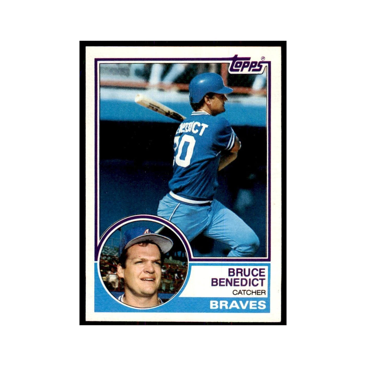 1983 Topps Bruce Benedict Baseball Cards #521