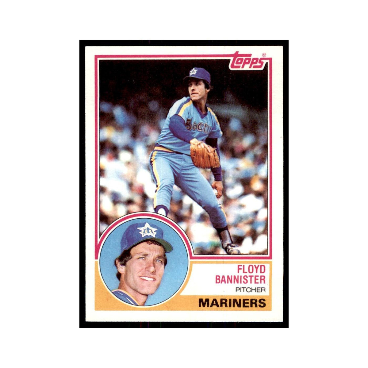 1983 Topps Floyd Bannister Baseball Cards #545