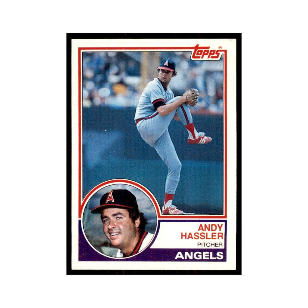 1983 Topps Andy Hassler Baseball Cards #573