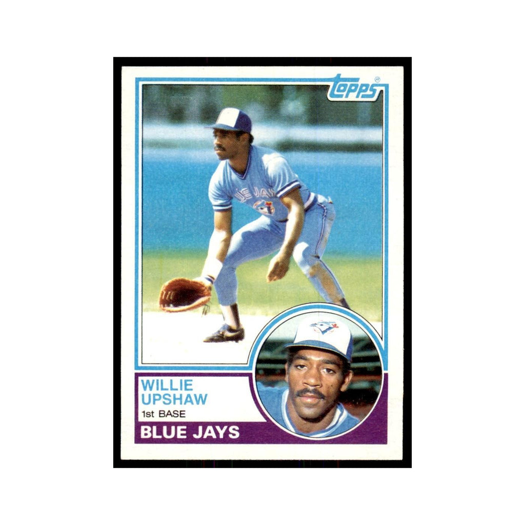 1983 Topps Willie Upshaw Baseball Cards #556