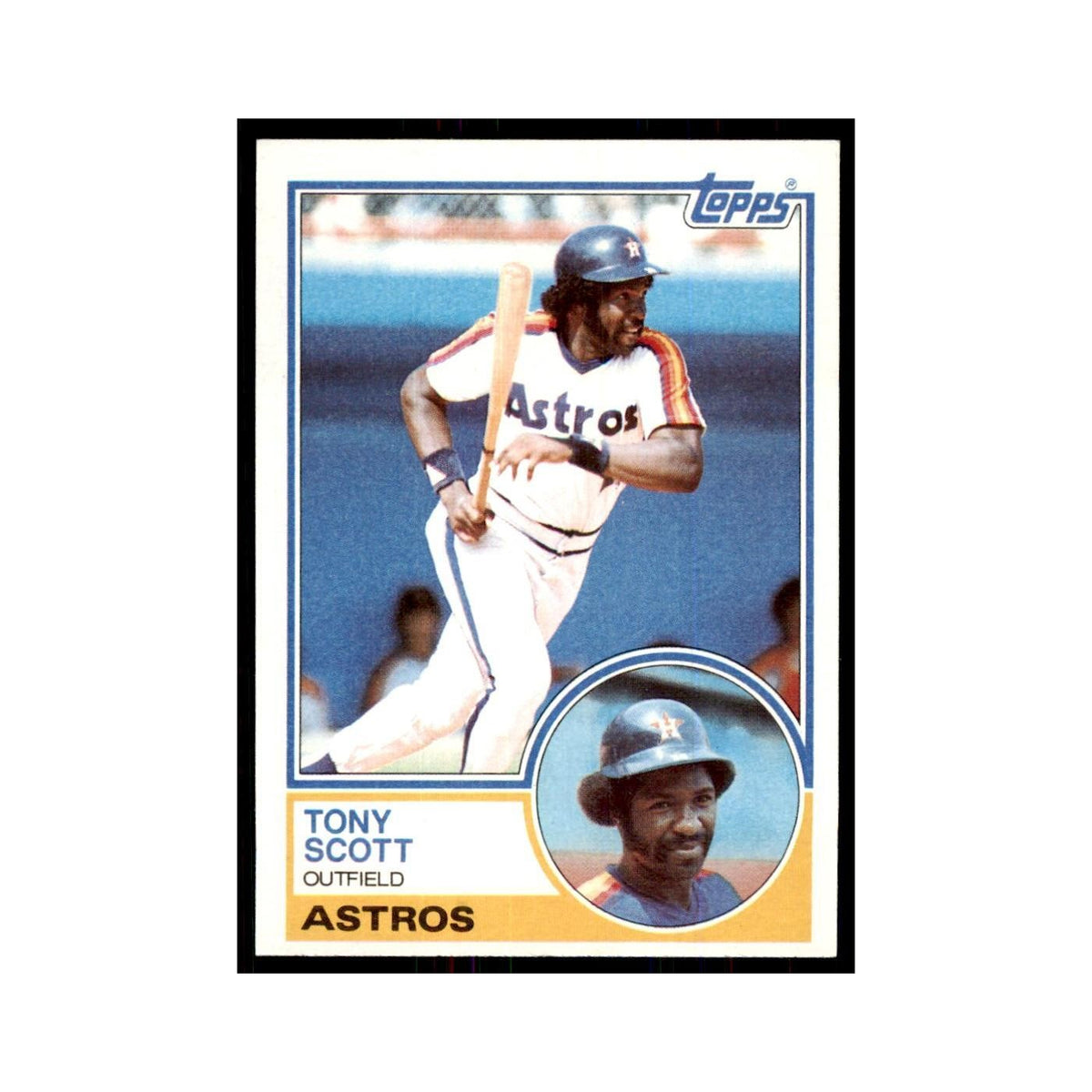 1983 Topps Tony Scott Baseball Cards #507