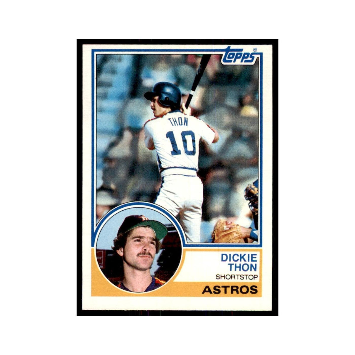 1983 Topps Dickie Thon Baseball Cards #558