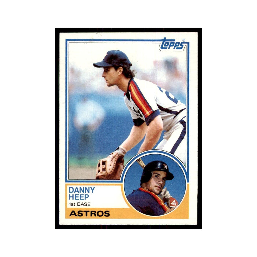 1983 Topps Danny Heep Baseball Cards #538