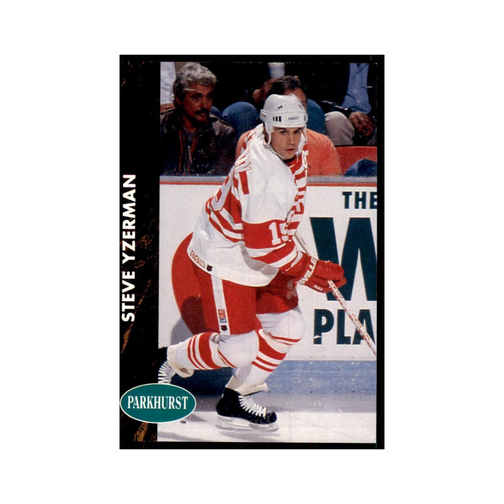 1991 Parkhurst French Steve Yzerman Hockey Cards #44