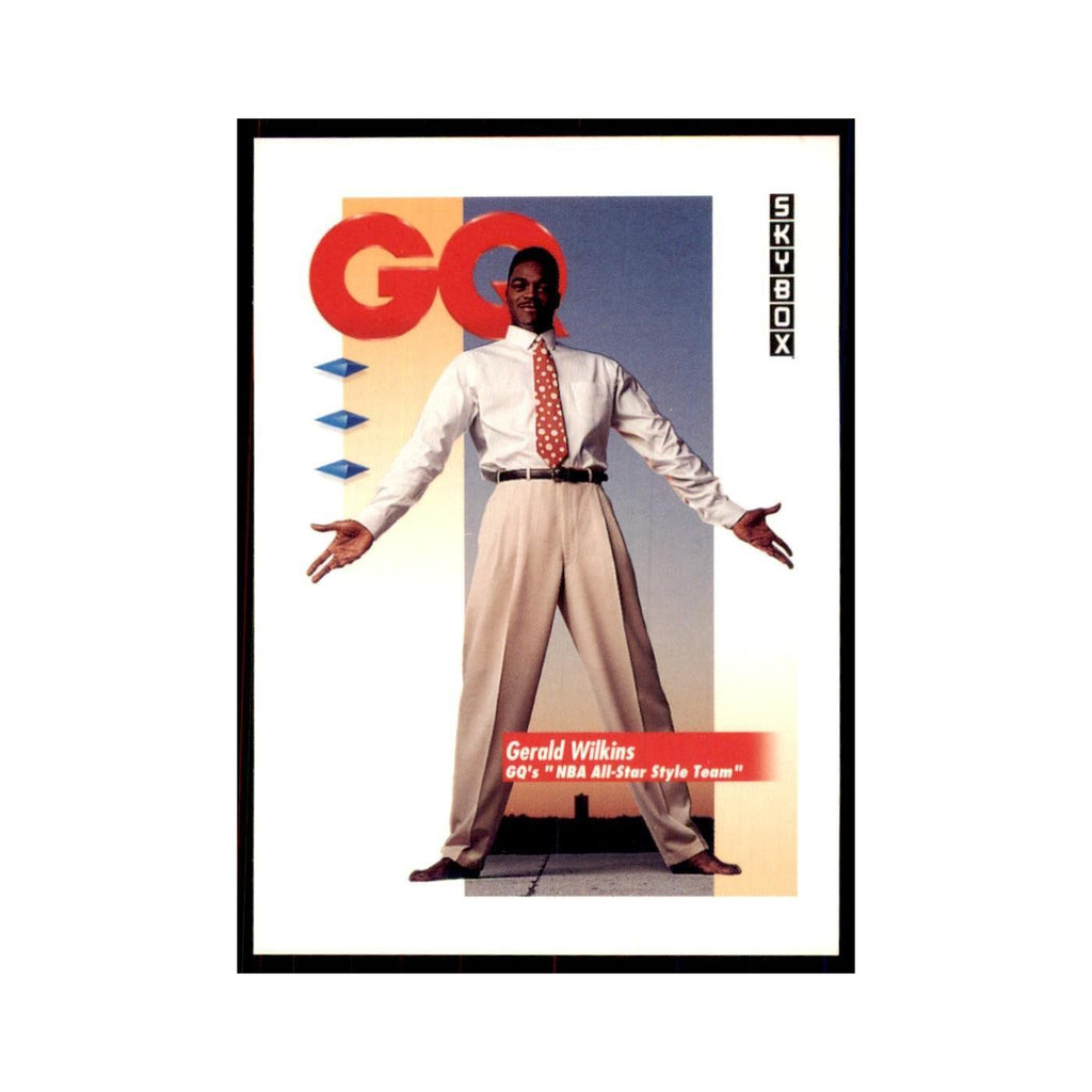 1991 SkyBox Gerald Wilkins Basketball Cards #327