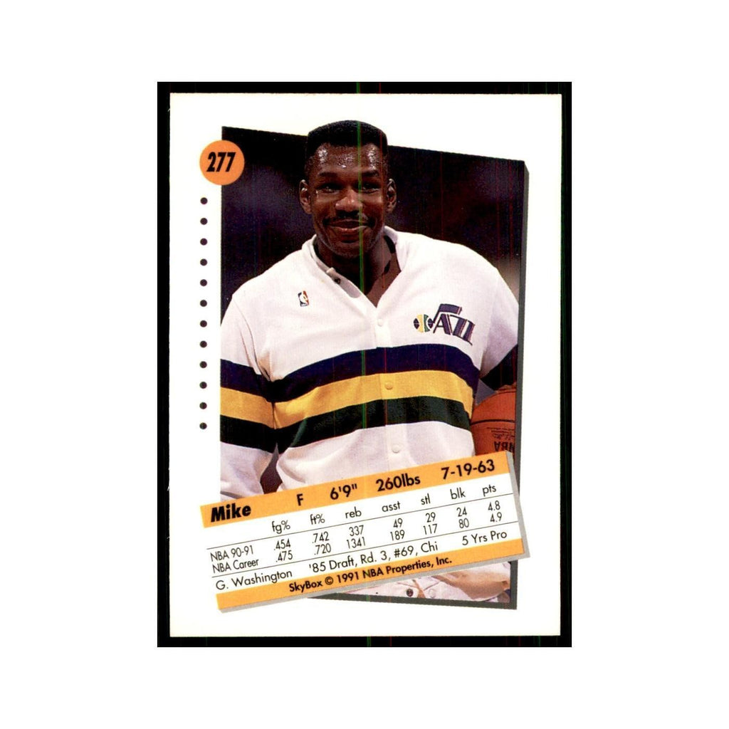 1991 SkyBox Mike Brown Basketball Cards #277
