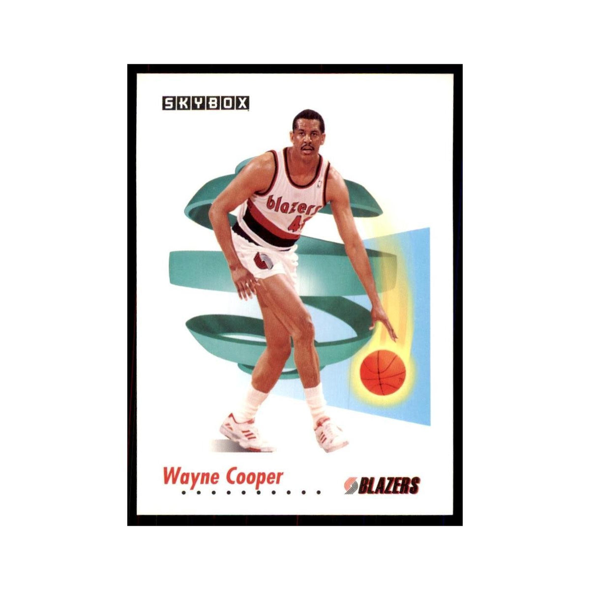 1991 SkyBox Wayne Cooper Basketball Cards #235
