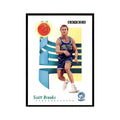 1991 SkyBox Scott Brooks Basketball Cards #167