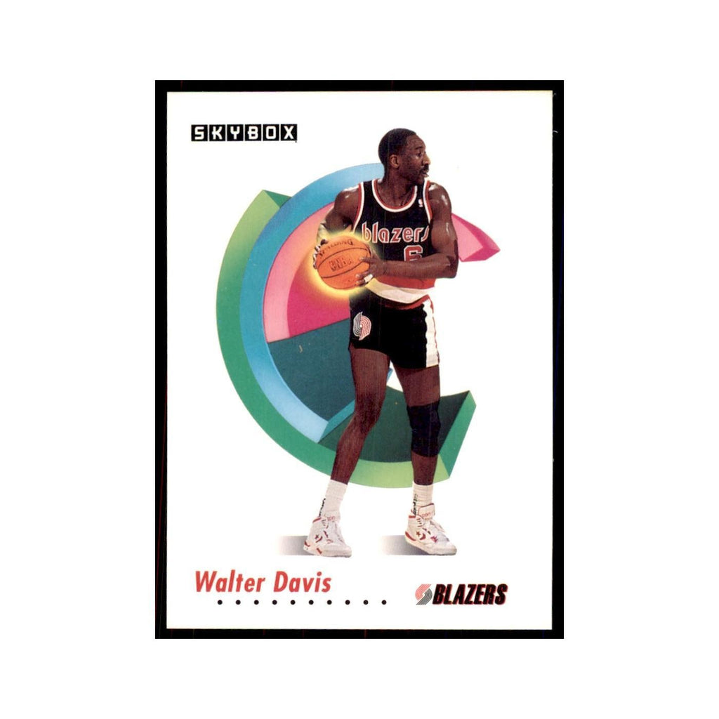 1991 SkyBox Walter Davis Basketball Cards #236