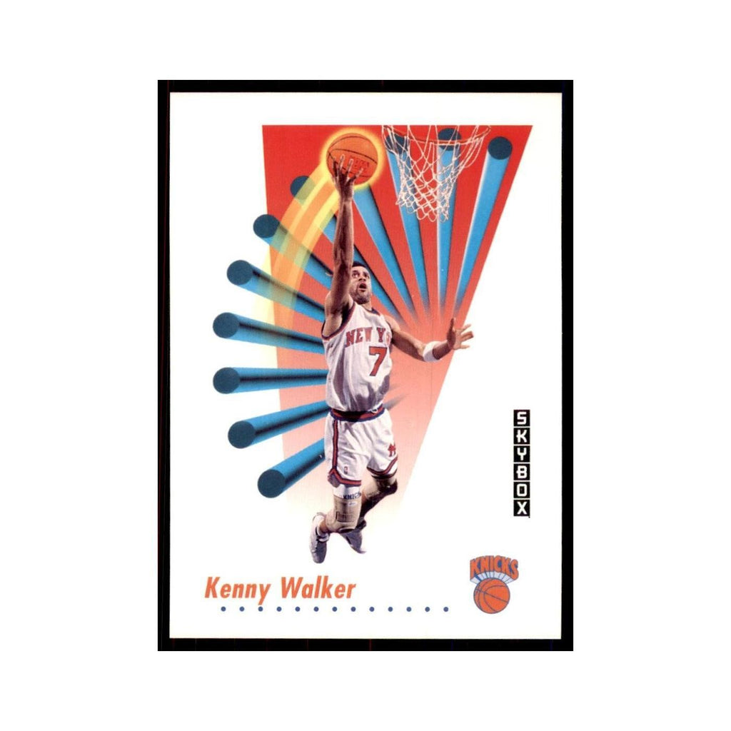 1991 SkyBox Kenny Walker Basketball Cards #197