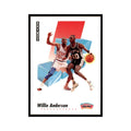1991 SkyBox Willie Anderson Basketball Cards #254