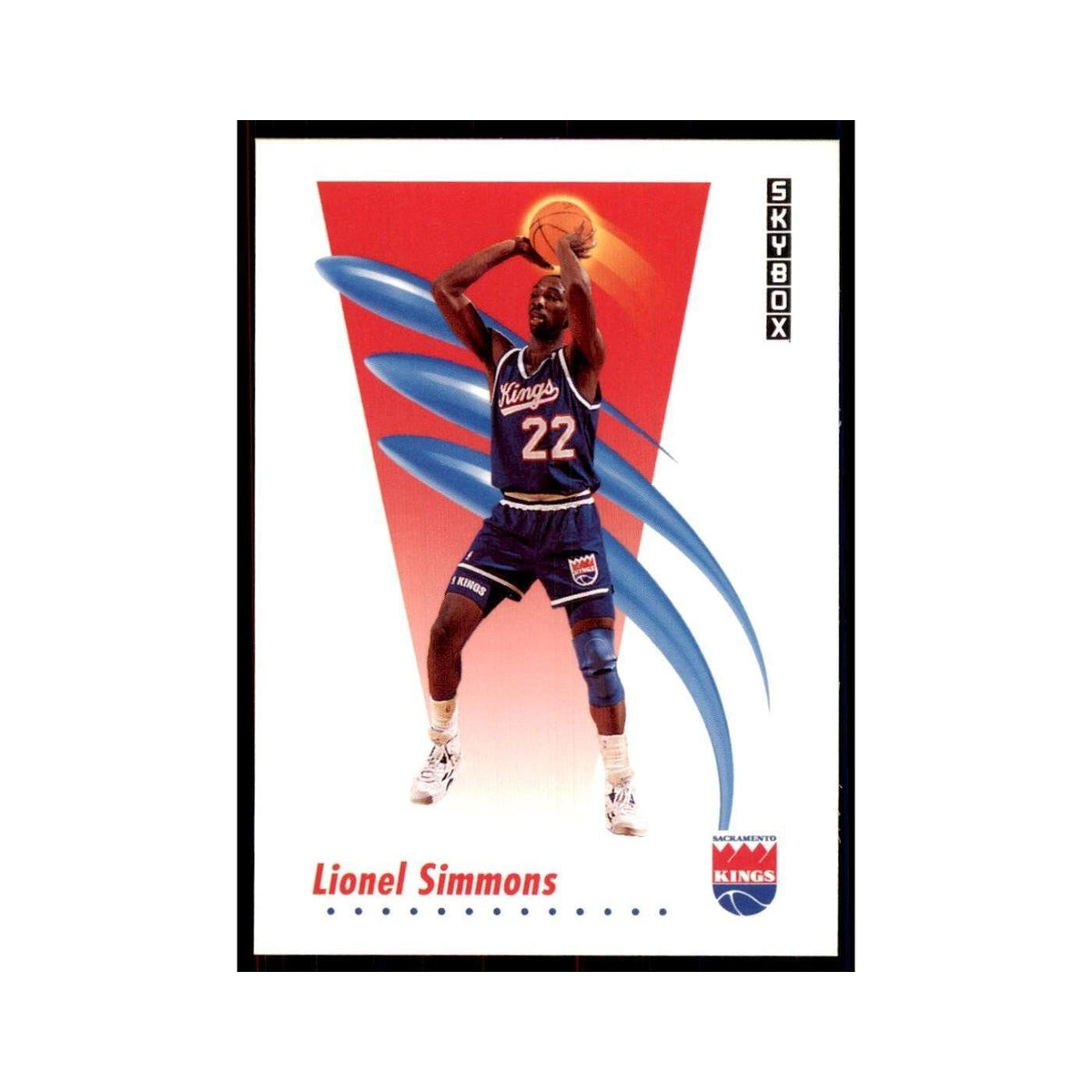1991 SkyBox Lionel Simmons Basketball Cards #250
