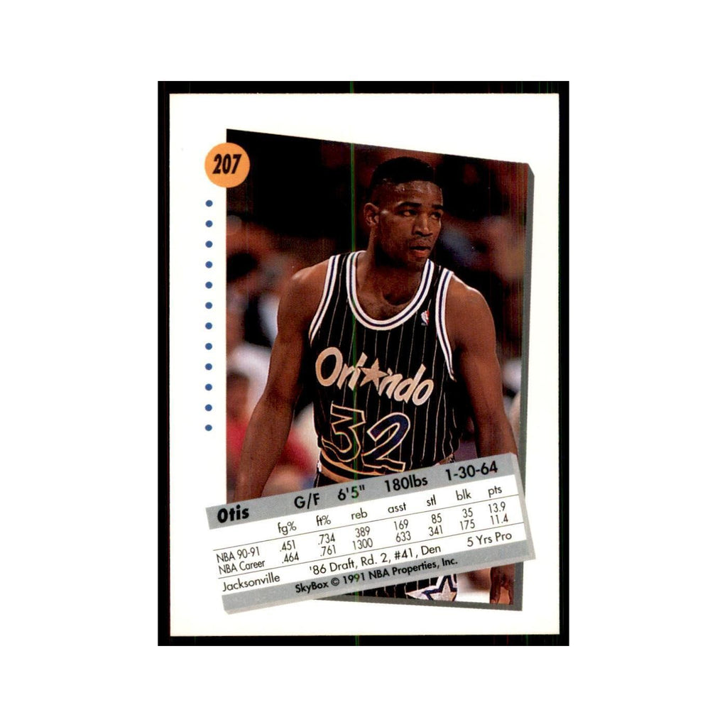 1991 SkyBox Otis Smith Basketball Cards #207
