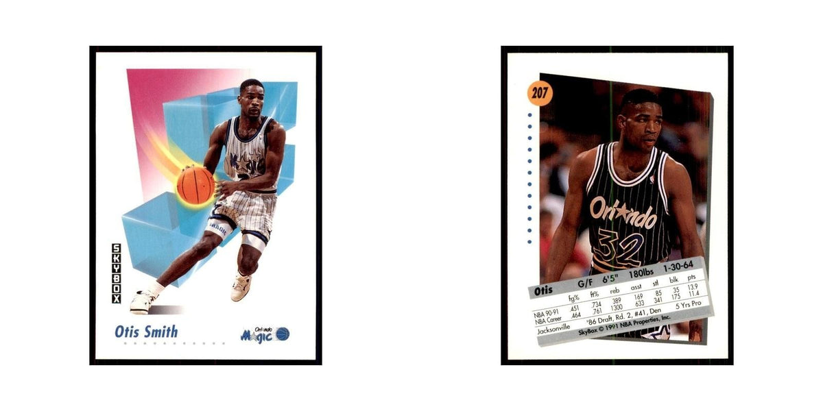 1991 SkyBox Otis Smith Basketball Cards #207