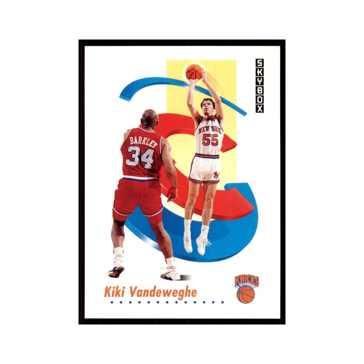 1991 SkyBox Kiki Vandeweghe Basketball Cards #196