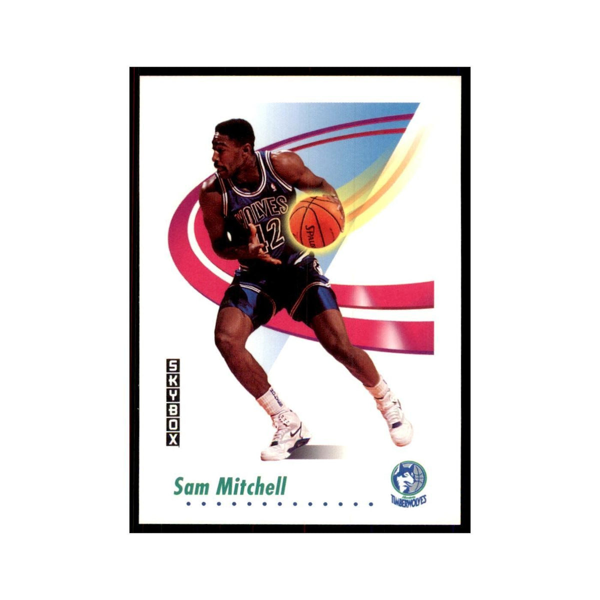 1991 SkyBox Sam Mitchell Basketball Cards #171