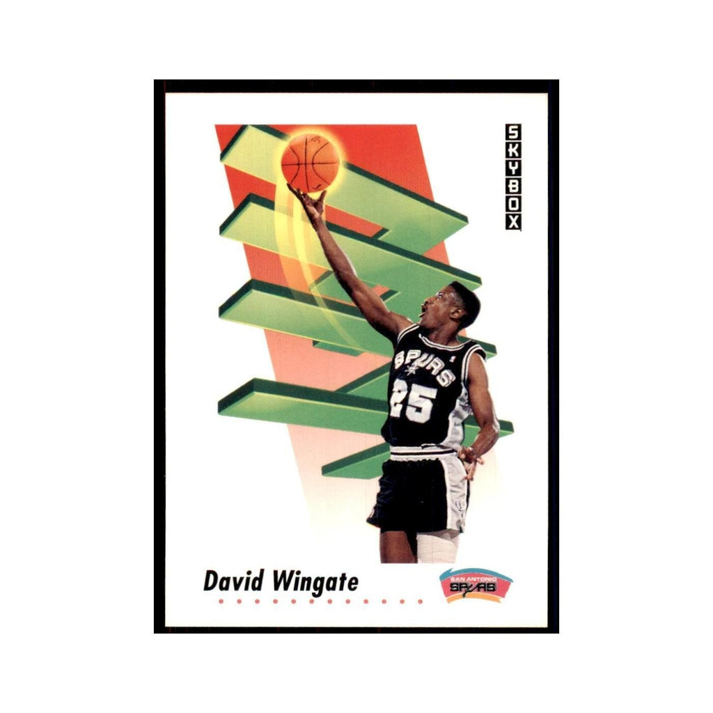 1991 SkyBox David Wingate Basketball Cards #264