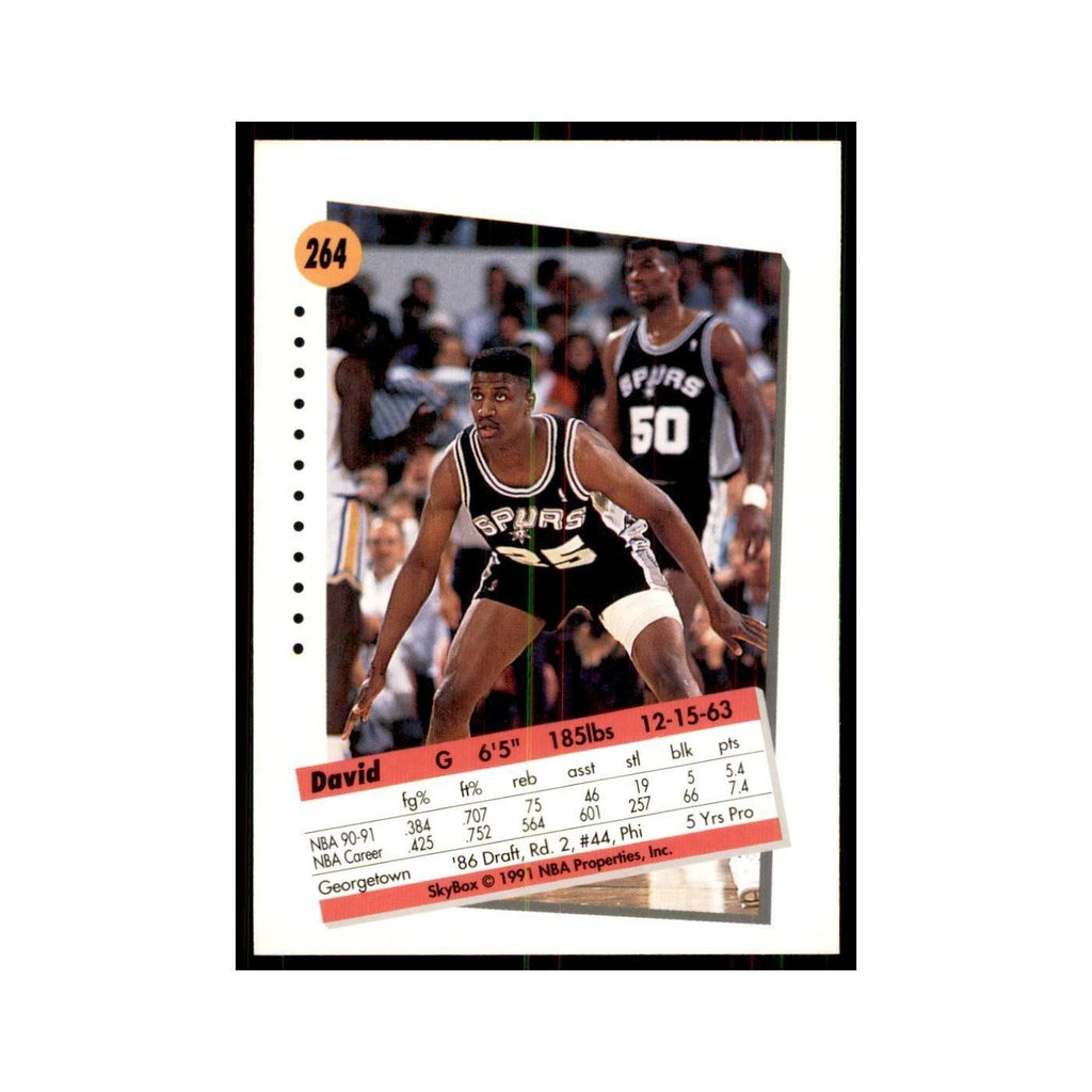 1991 SkyBox David Wingate Basketball Cards #264