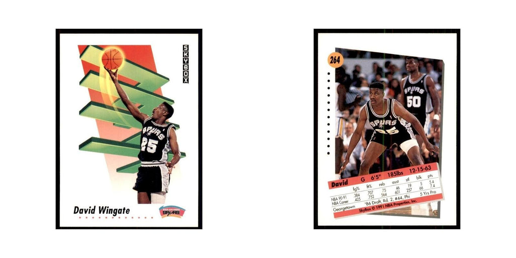1991 SkyBox David Wingate Basketball Cards #264