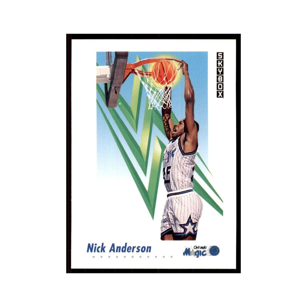 1991 SkyBox Nick Anderson Basketball Cards #200