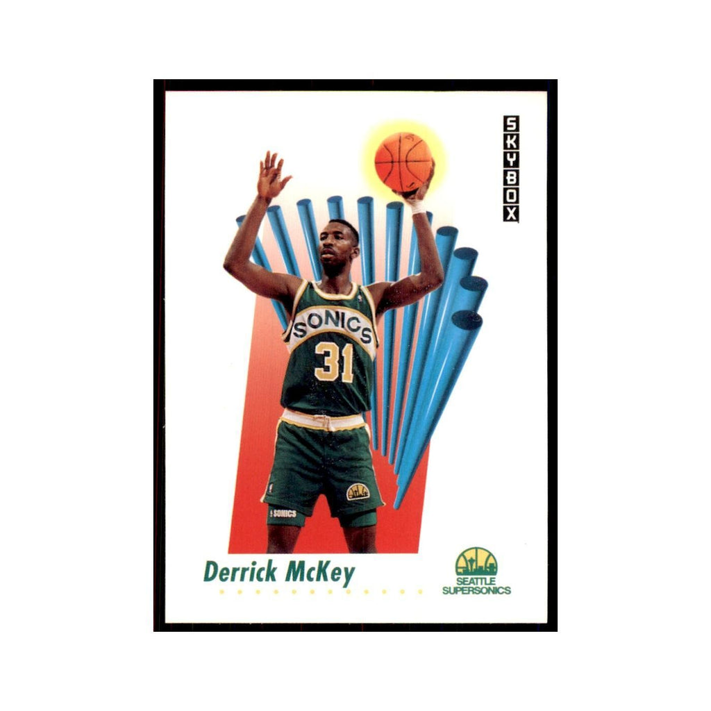 1991 SkyBox Derrick McKey Basketball Cards #272