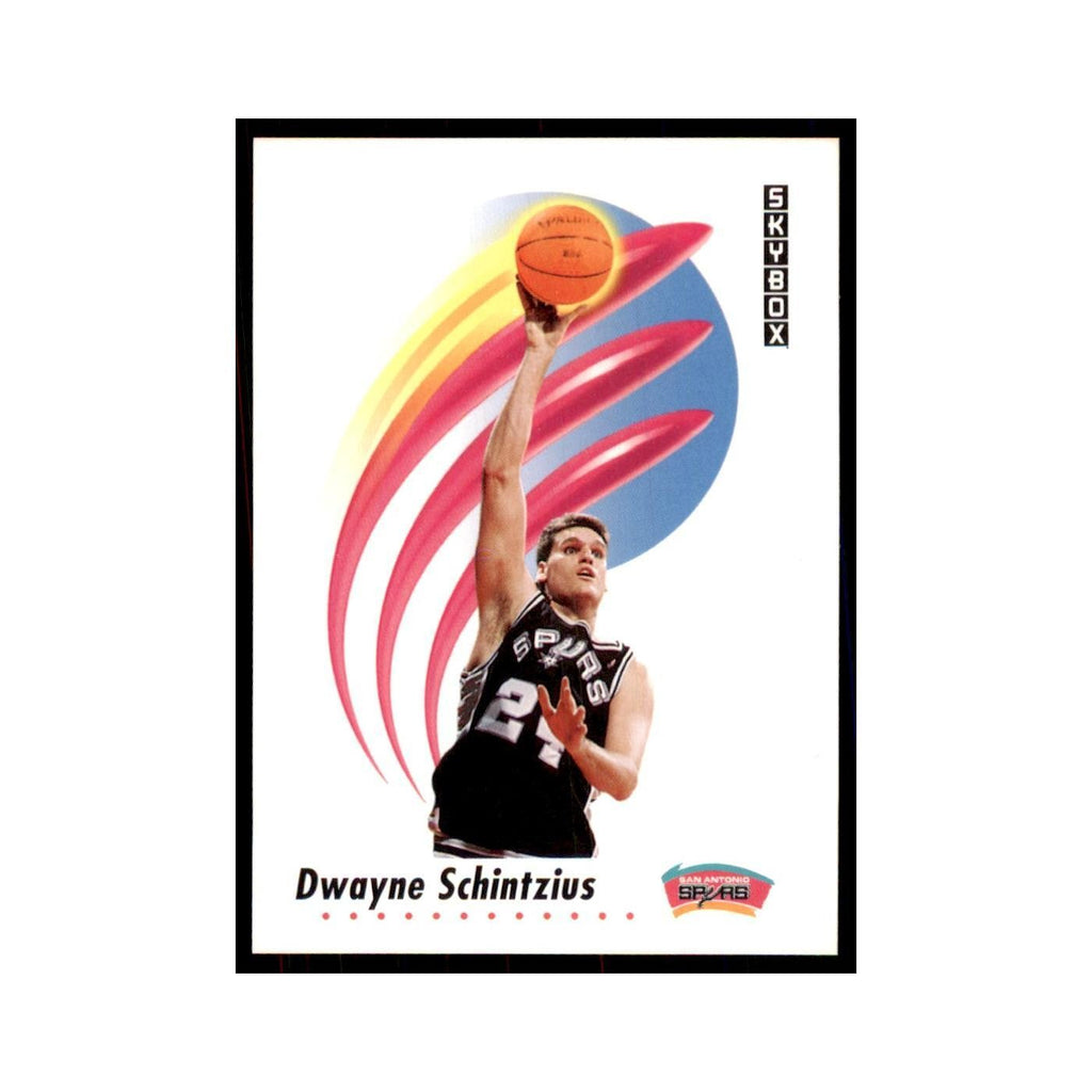 1991 SkyBox Dwayne Schintzius Basketball Cards #262