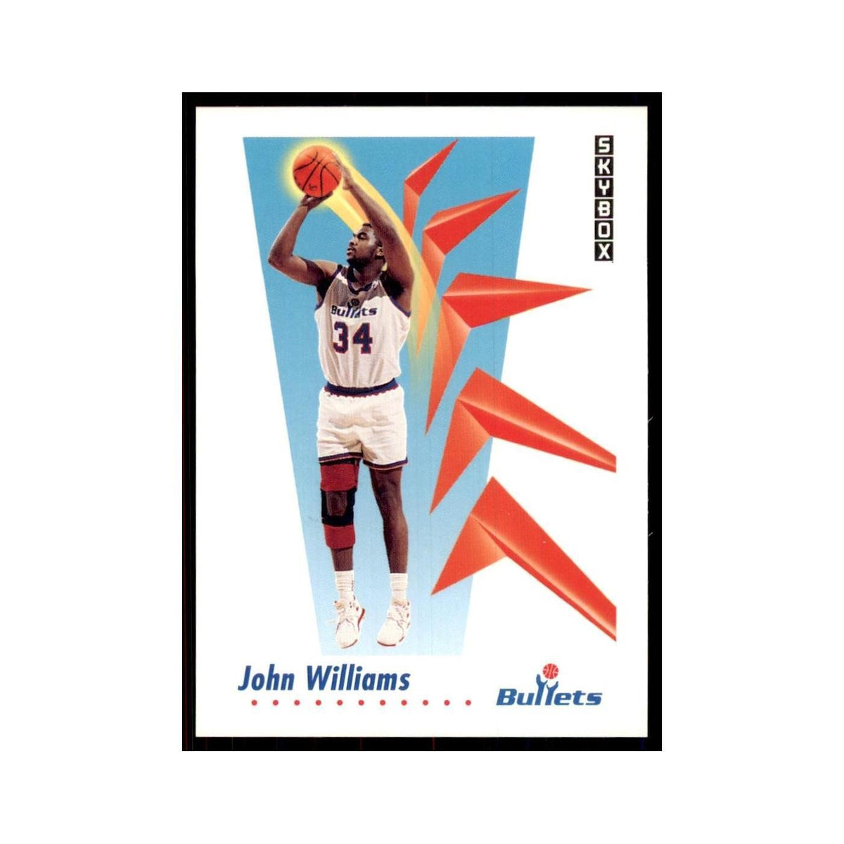 1991 SkyBox John Williams Basketball Cards #296