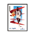 1991 SkyBox A.J. English Basketball Cards #290