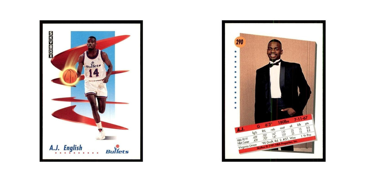 1991 SkyBox A.J. English Basketball Cards #290