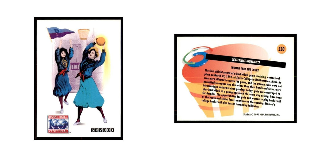 1991 SkyBox Women Take the Court Basketball Cards #330