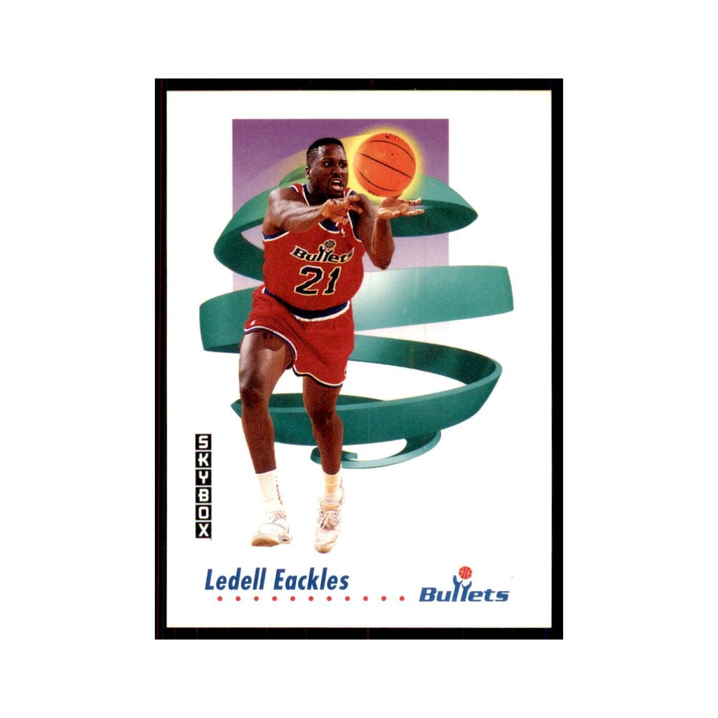 1991 SkyBox Ledell Eackles Basketball Cards #288