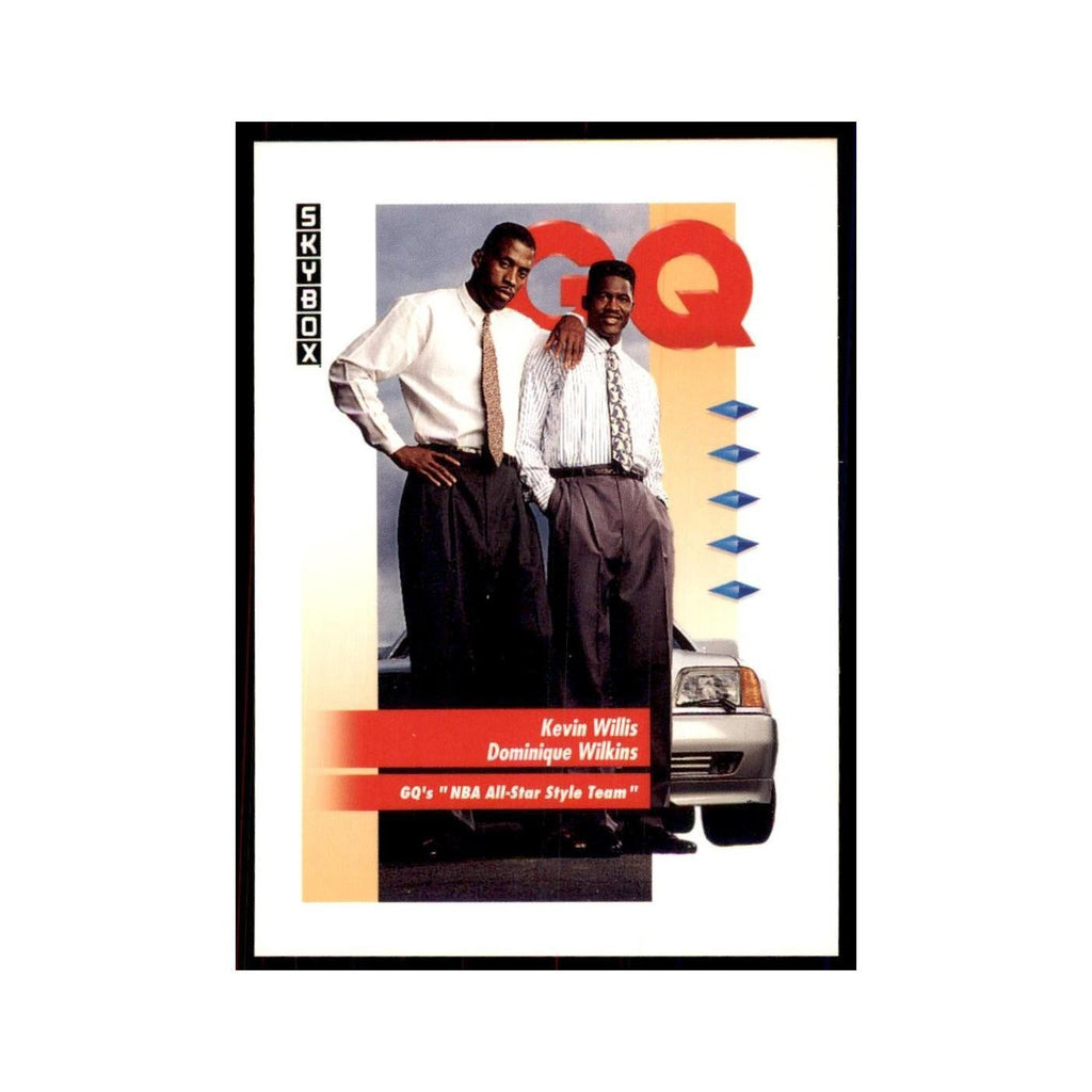 1991 SkyBox Kevin Willis/Dominique Wilkins Basketball Cards #325