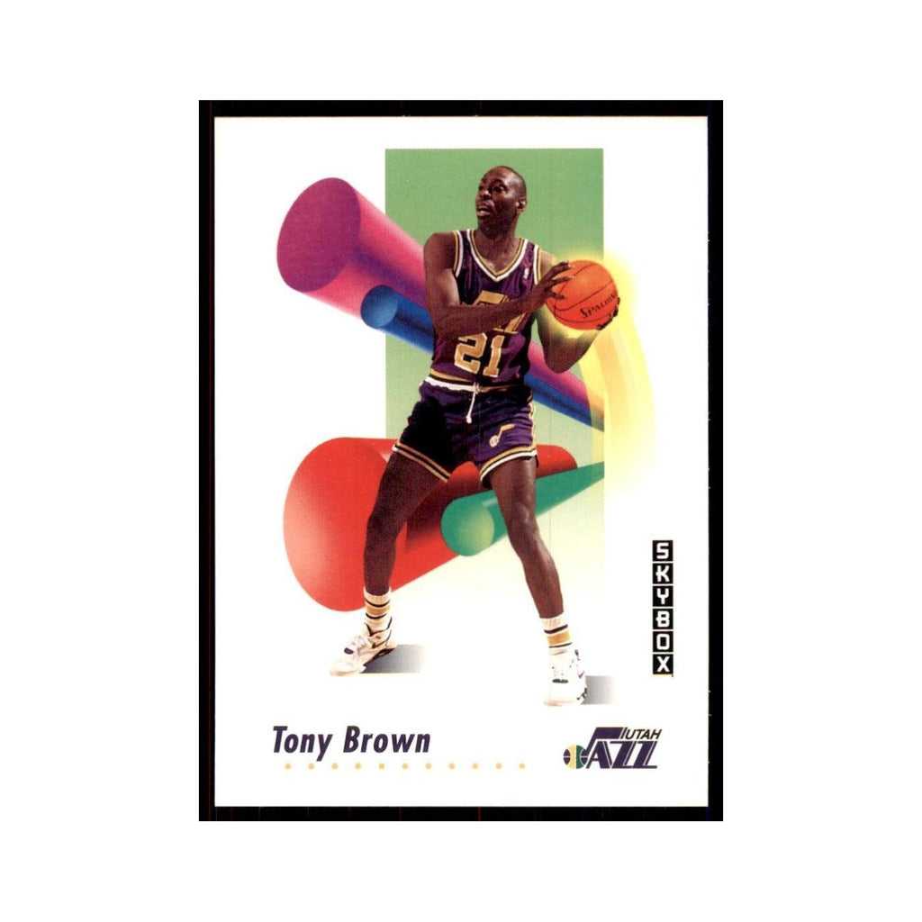 1991 SkyBox Tony Brown Basketball Cards #278