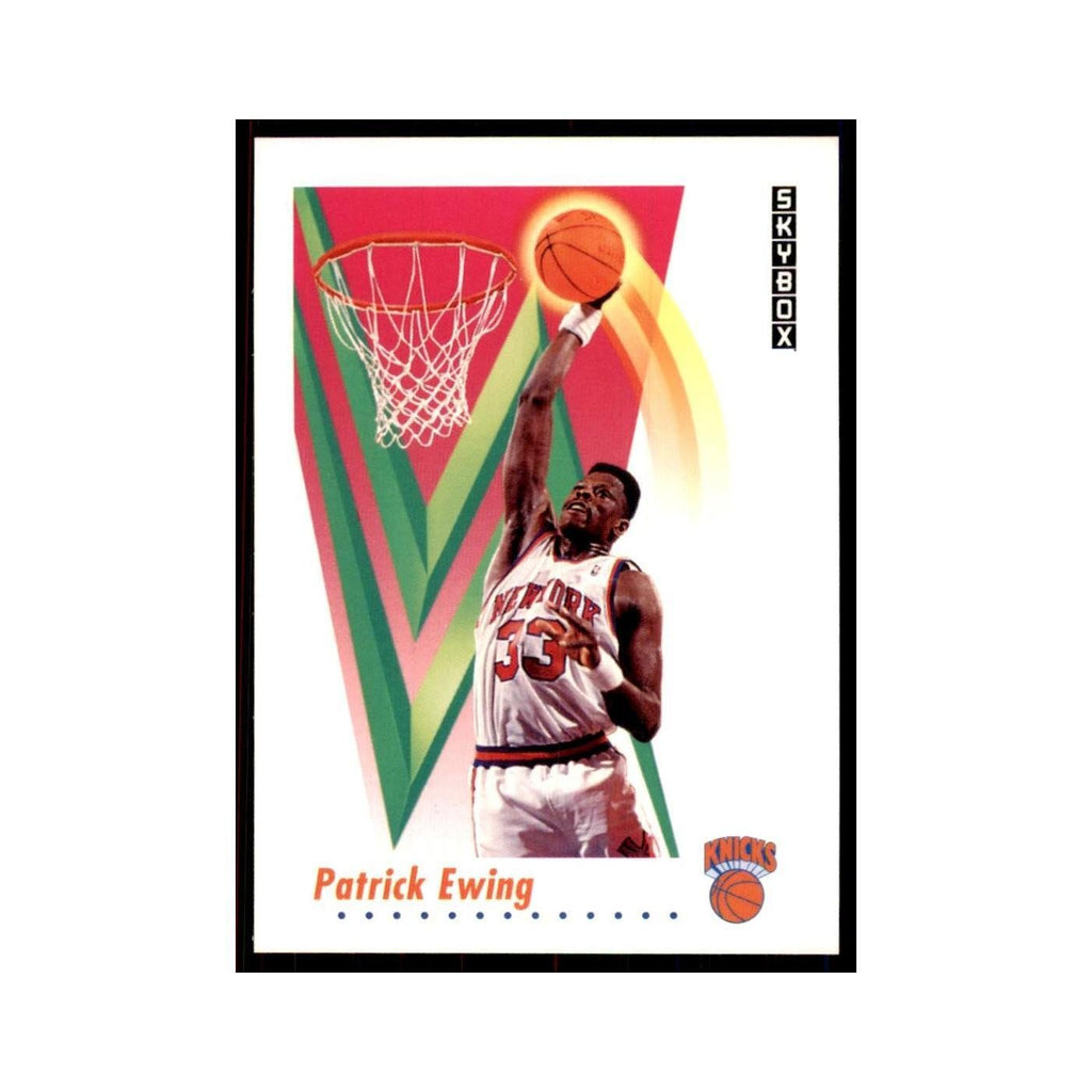 1991 SkyBox Patrick Ewing Basketball Cards #189