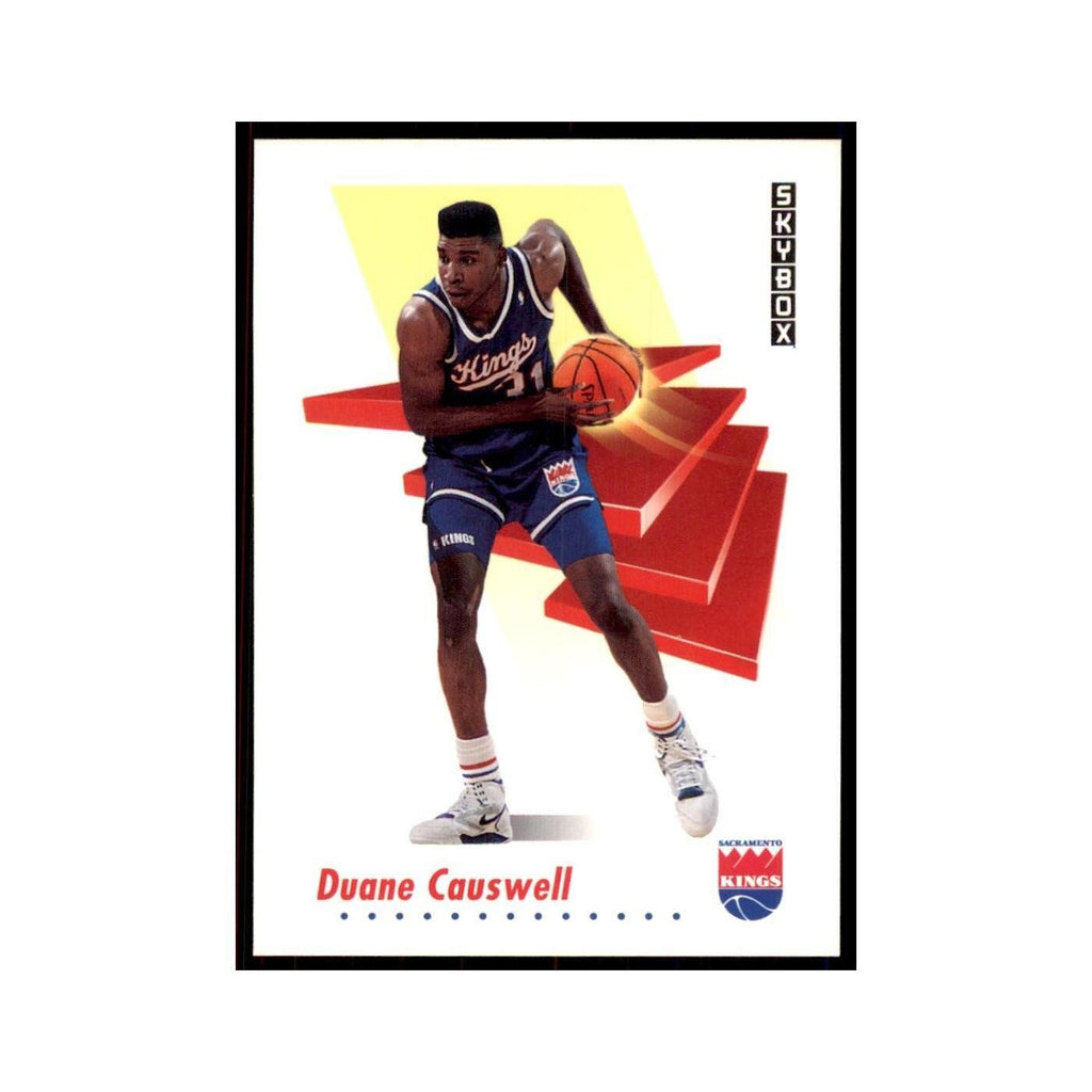 1991 SkyBox Duane Causwell Basketball Cards #245