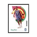 1991 SkyBox Doug West Basketball Cards #176