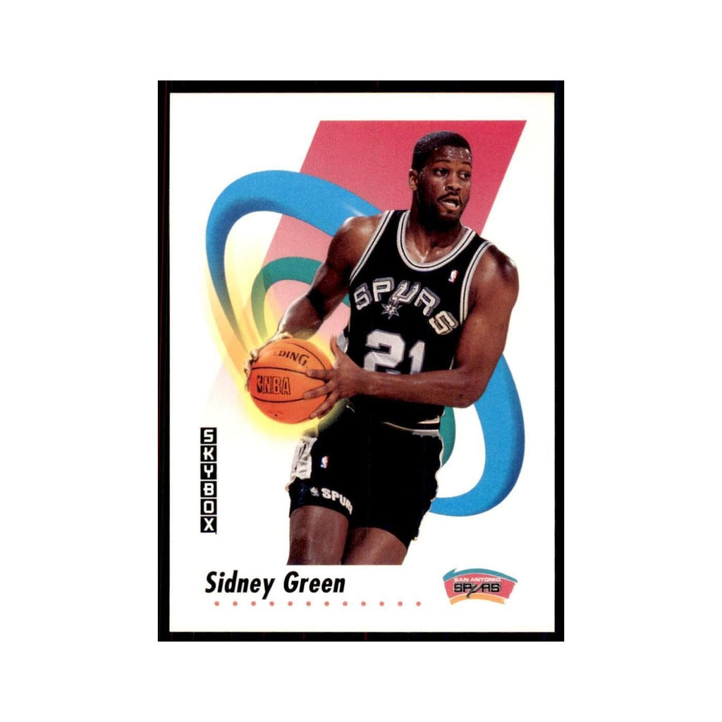 1991 SkyBox Sidney Green Basketball Cards #257