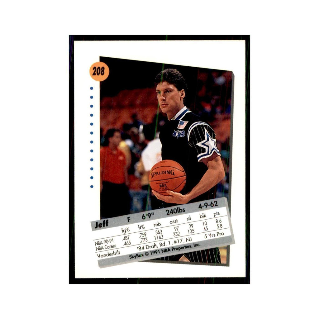 1991 SkyBox Jeff Turner Basketball Cards #208