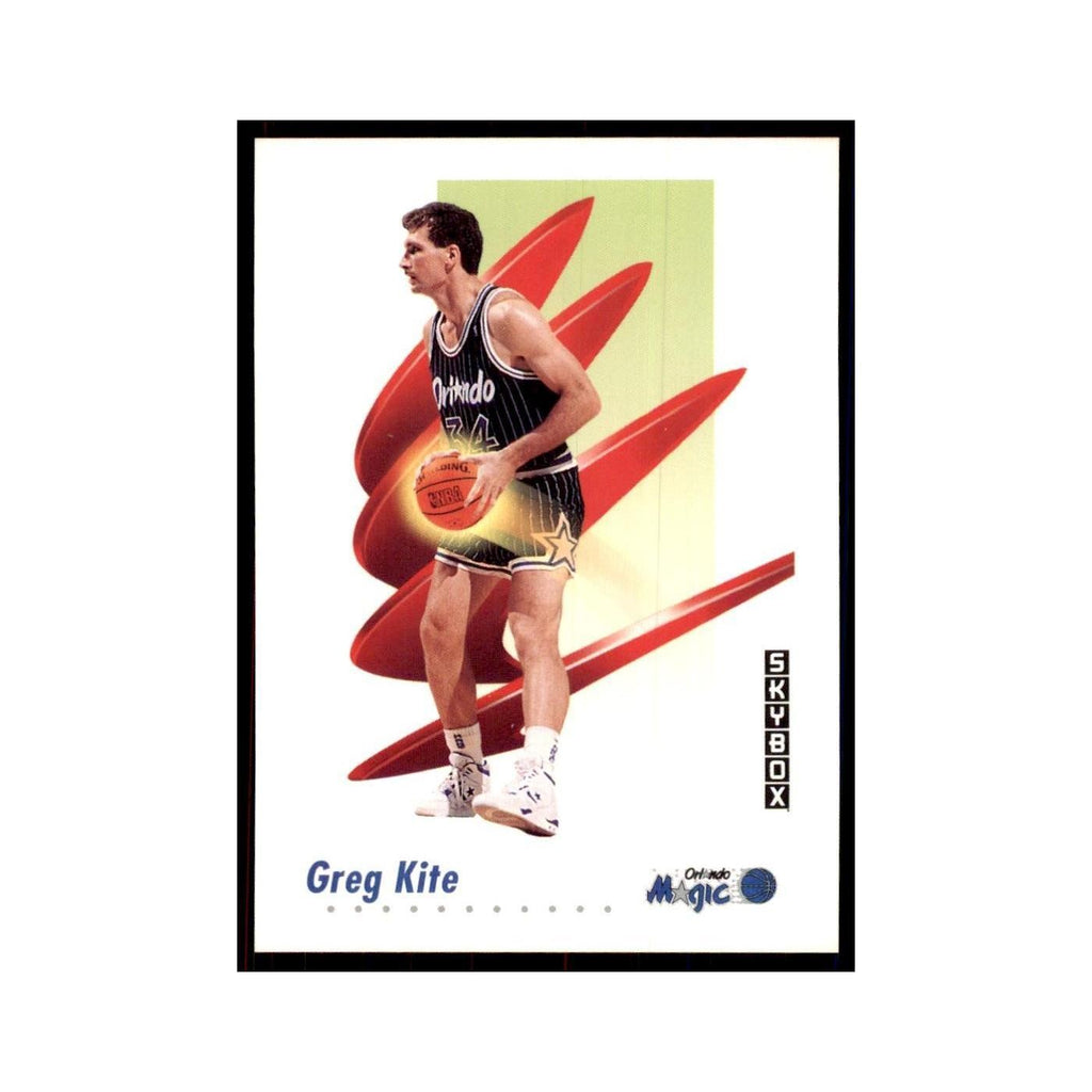 1991 SkyBox Greg Kite Basketball Cards #203