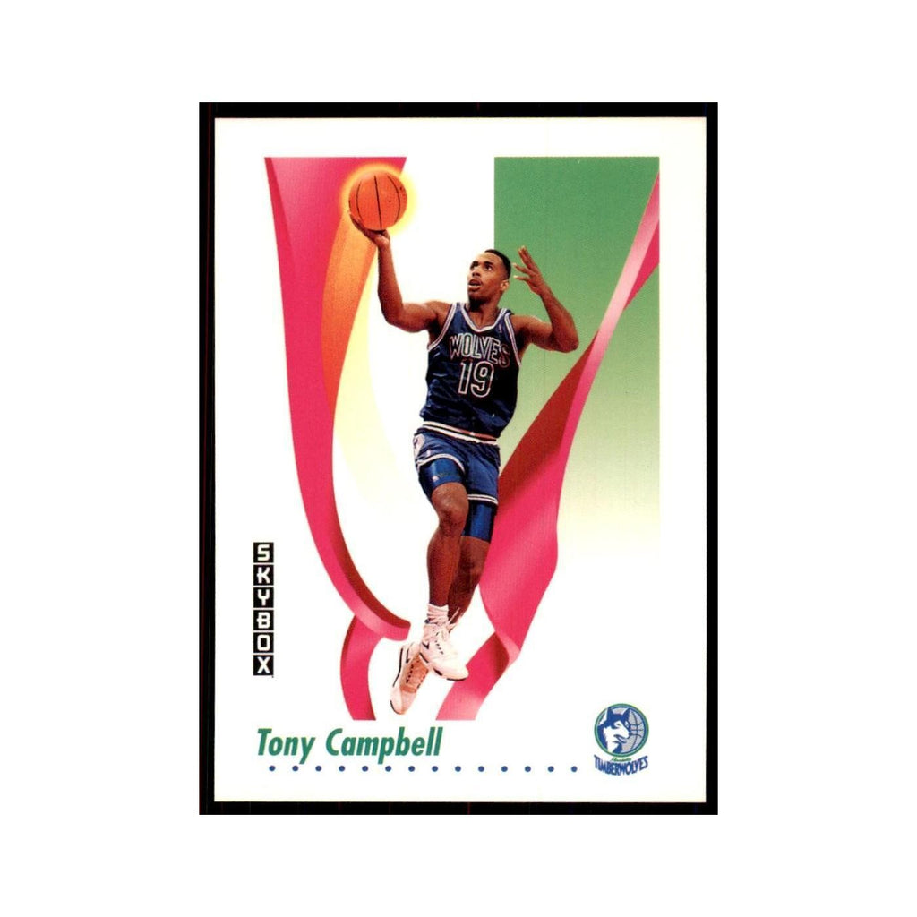 1991 SkyBox Tony Campbell Basketball Cards #168