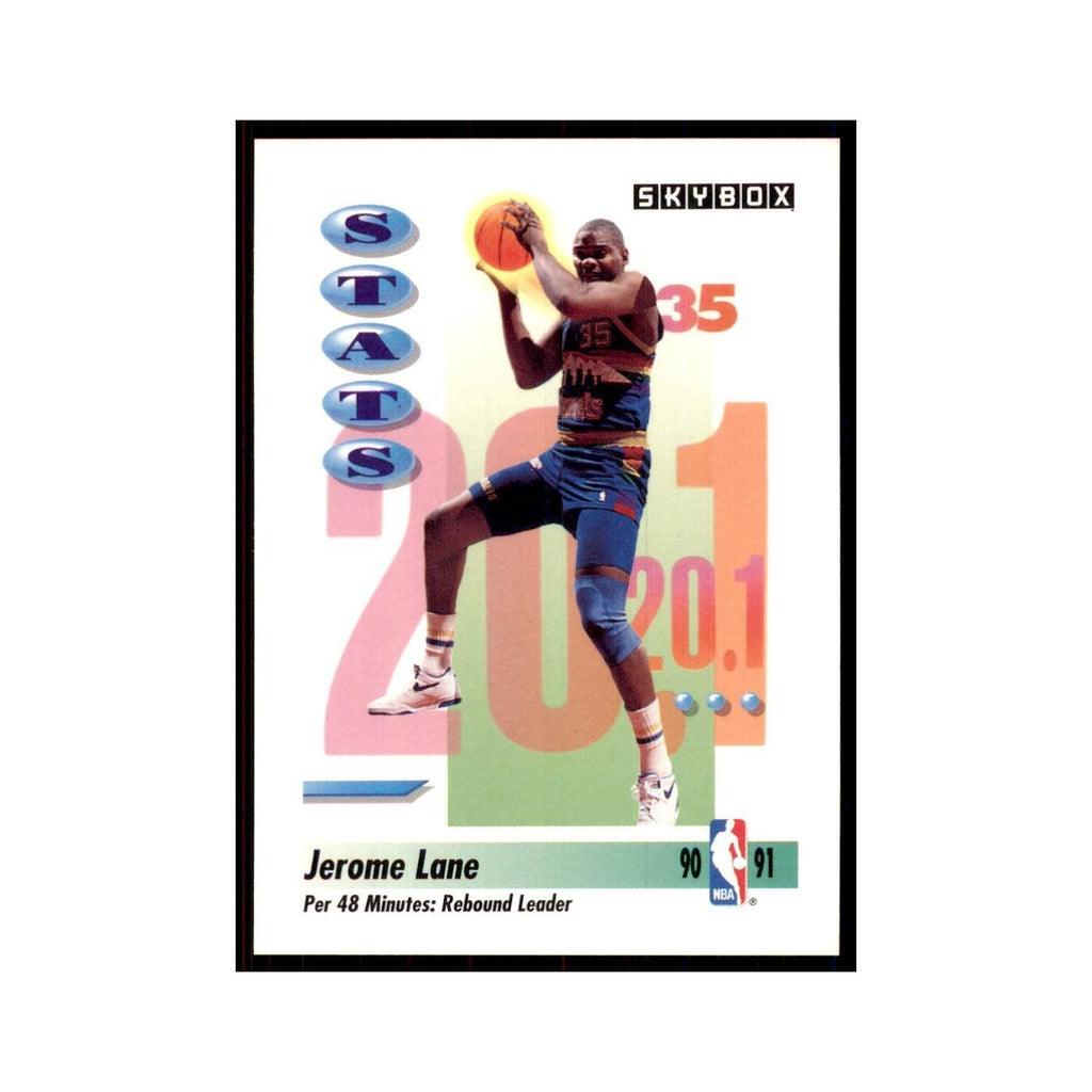 1991 SkyBox Jerome Lane Basketball Cards #305