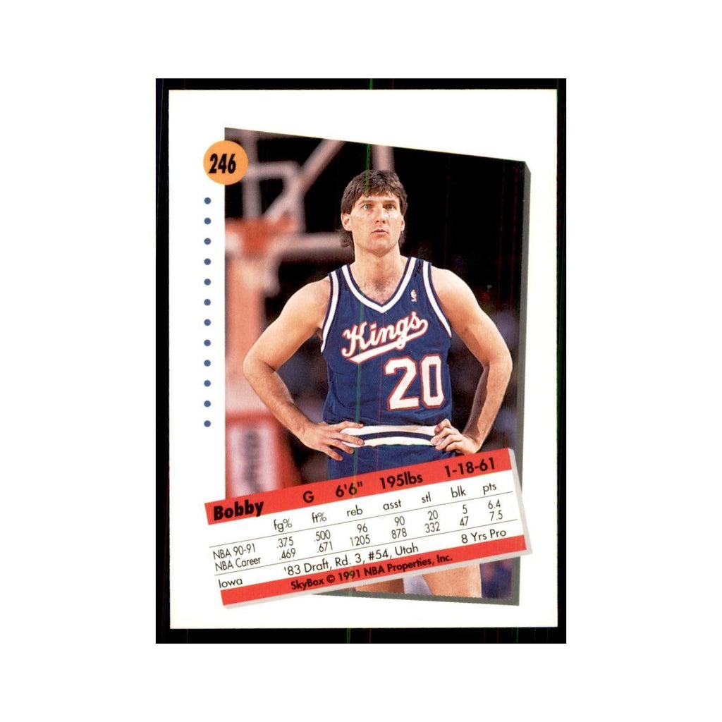 1991 SkyBox Bobby Hansen Basketball Cards #246